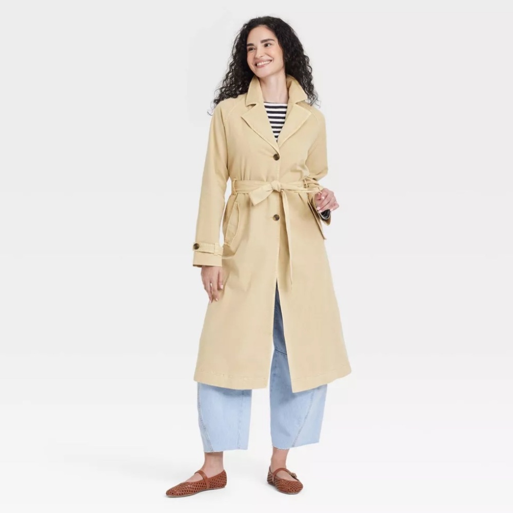 Universal Thread Beige Trench Coat